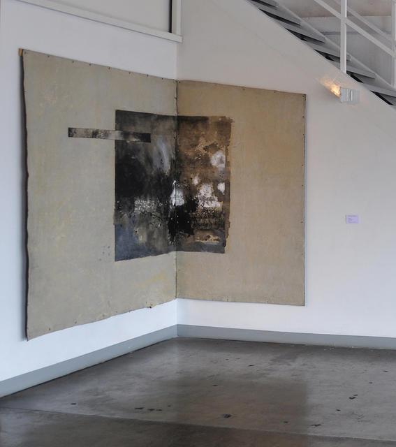Gesture on Felt (painting & performance) 2011